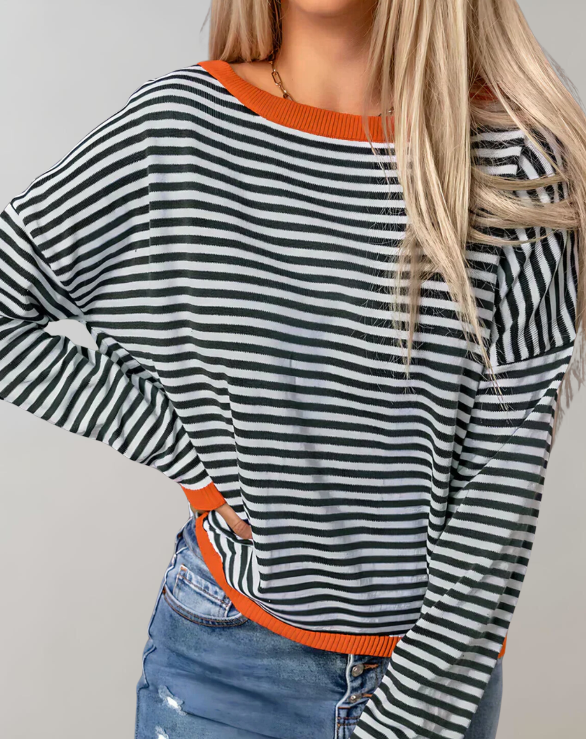 Mikaela™ - Gestreifter Pullover