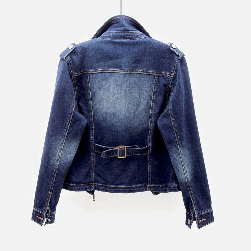 Adalynn - Klassische Herbst Jeansjacke für Damen