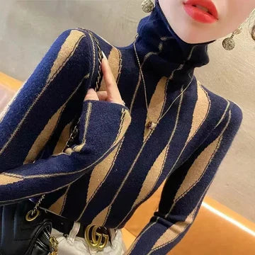 Karissa - Eleganter Rollkragenpullover