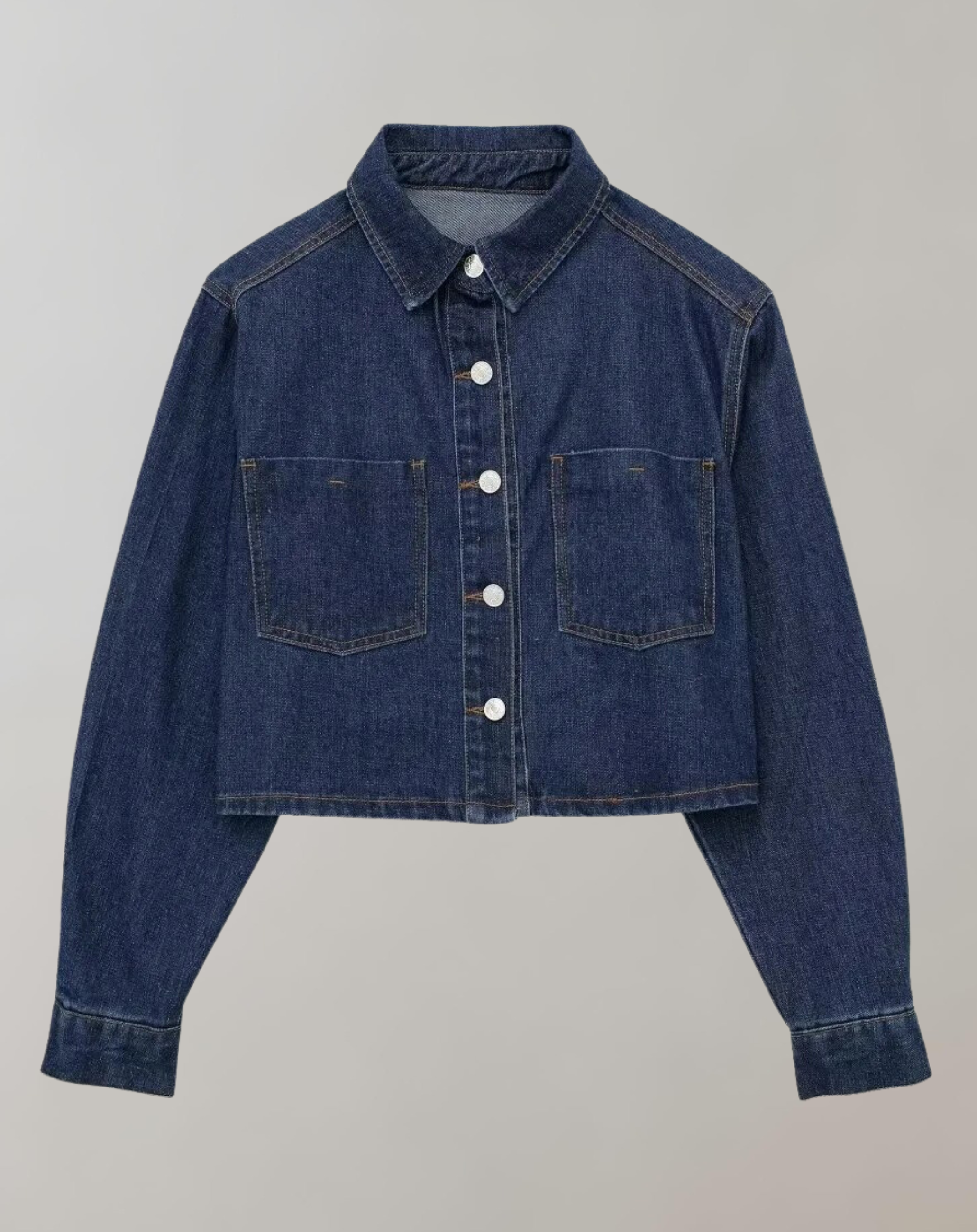Salma - Damen Herbst Denim Jacke Set