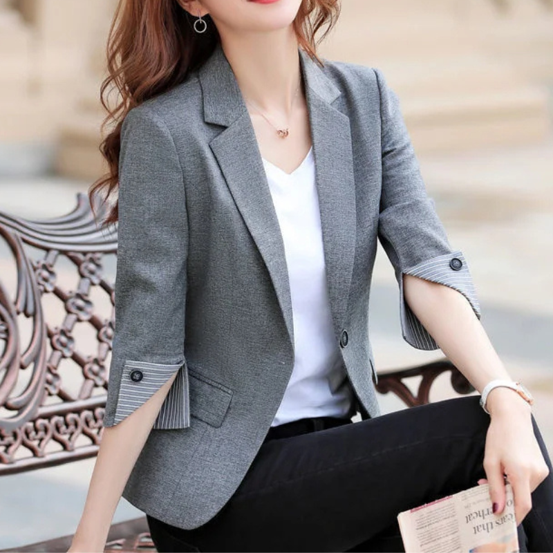Sophie - Stilvolle und Schicke Frühling Blazer mit 3/4-Ärmeln für Damen