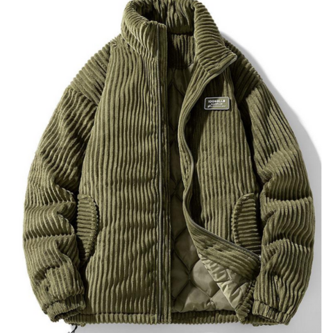 Keve | Herren Lässige Jacke | Zipper