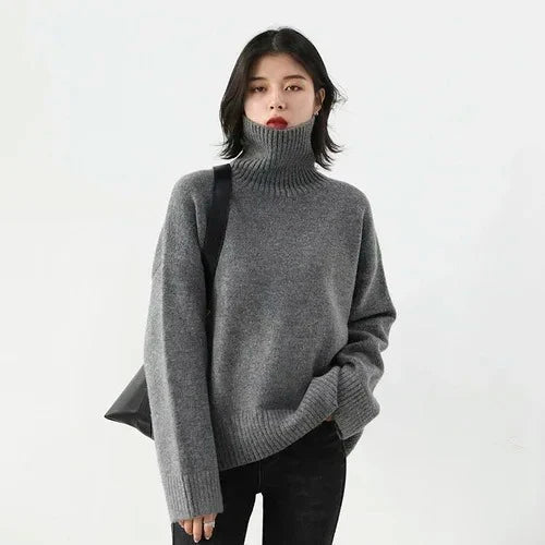Helaine - Damen-Rollkragenpullover