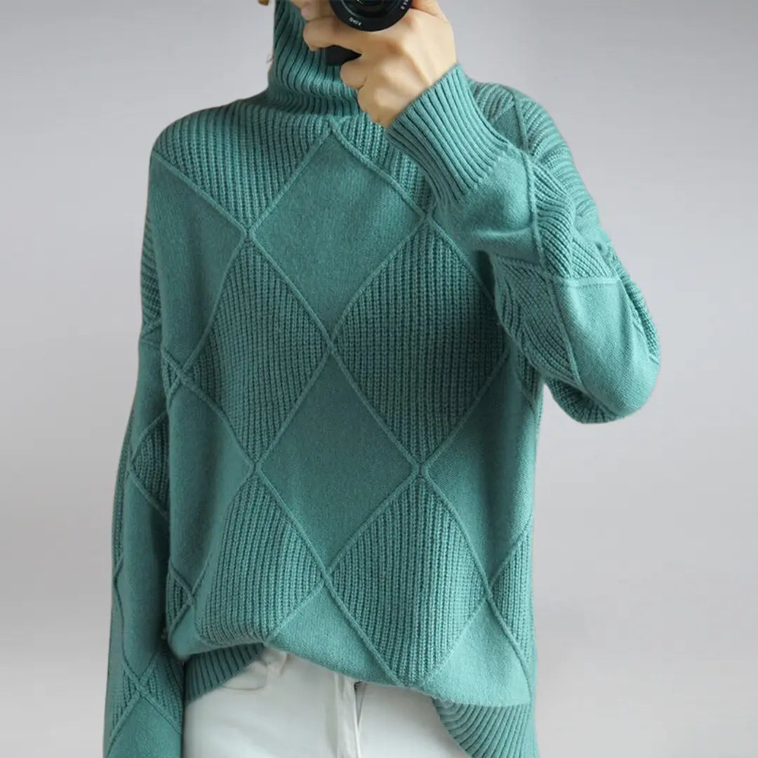 Winter Rollkragenpullover für Damen