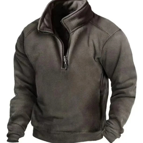 Ivannel | Herren Frühlings Windbreaker | Halb Reißverschluss