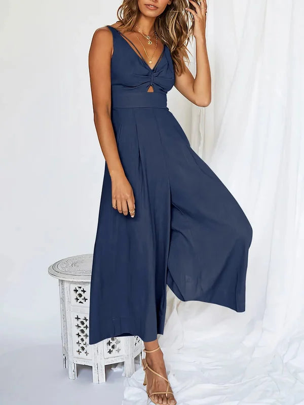 Kristina - Ärmelloser Jumpsuit
