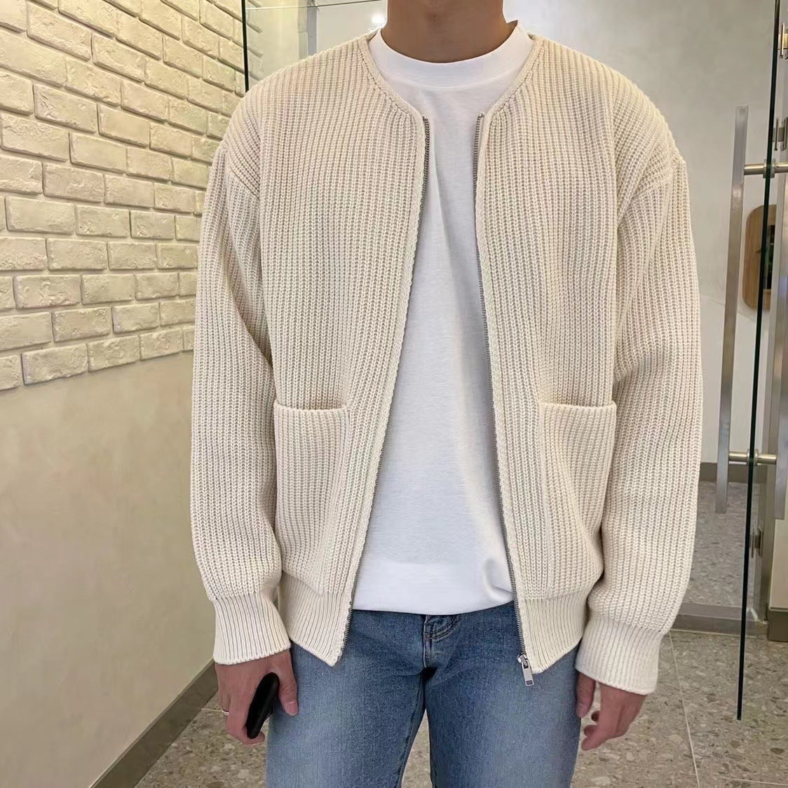 Adel - Herren Strickcardigan
