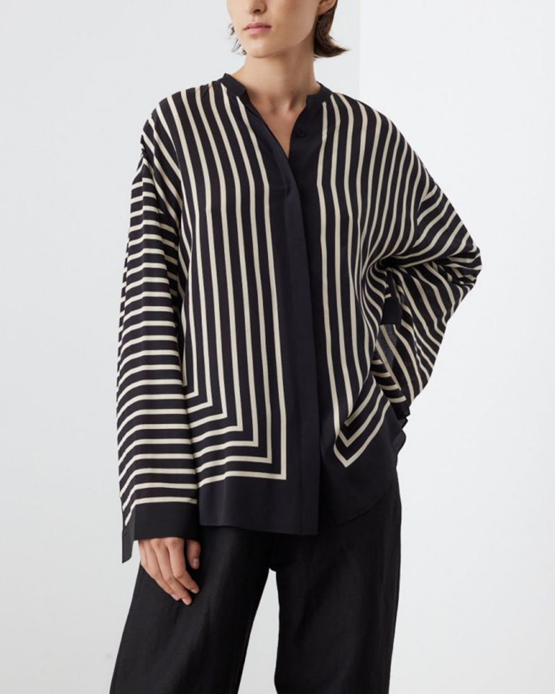 Devon - Fashion Casual Shirt aus Hochwertiger Mulberry-Seide