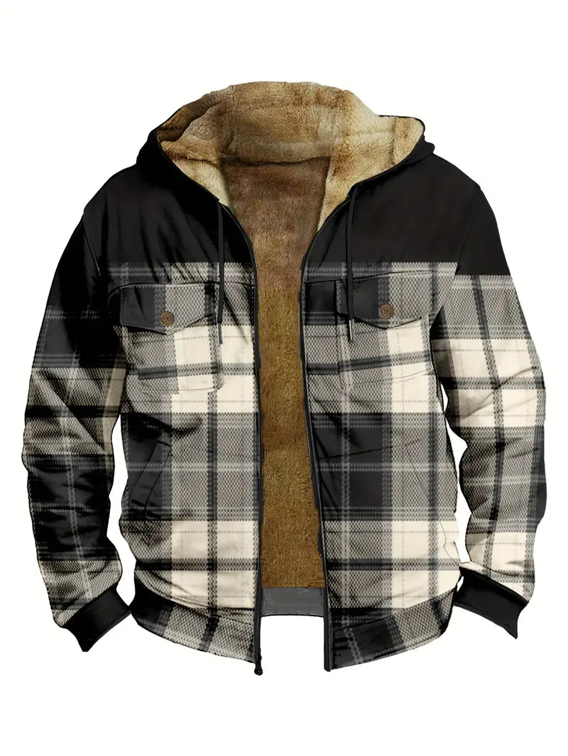 Kenneth - herren-ethno-winter-hoodie