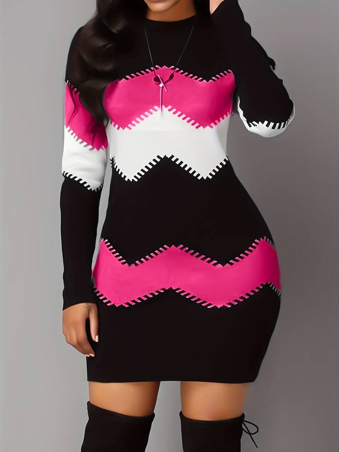 Willa- Strick-Minikleid für Frauen