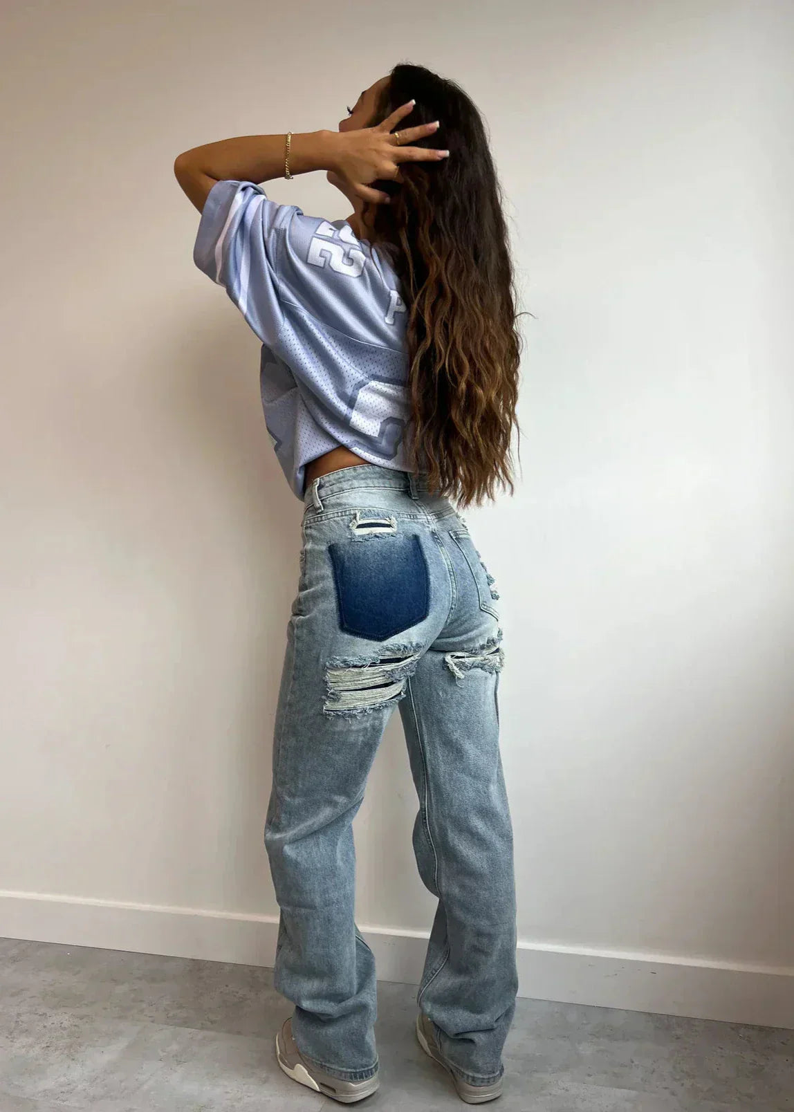 Abigail | Vintage zerrissene Jeans