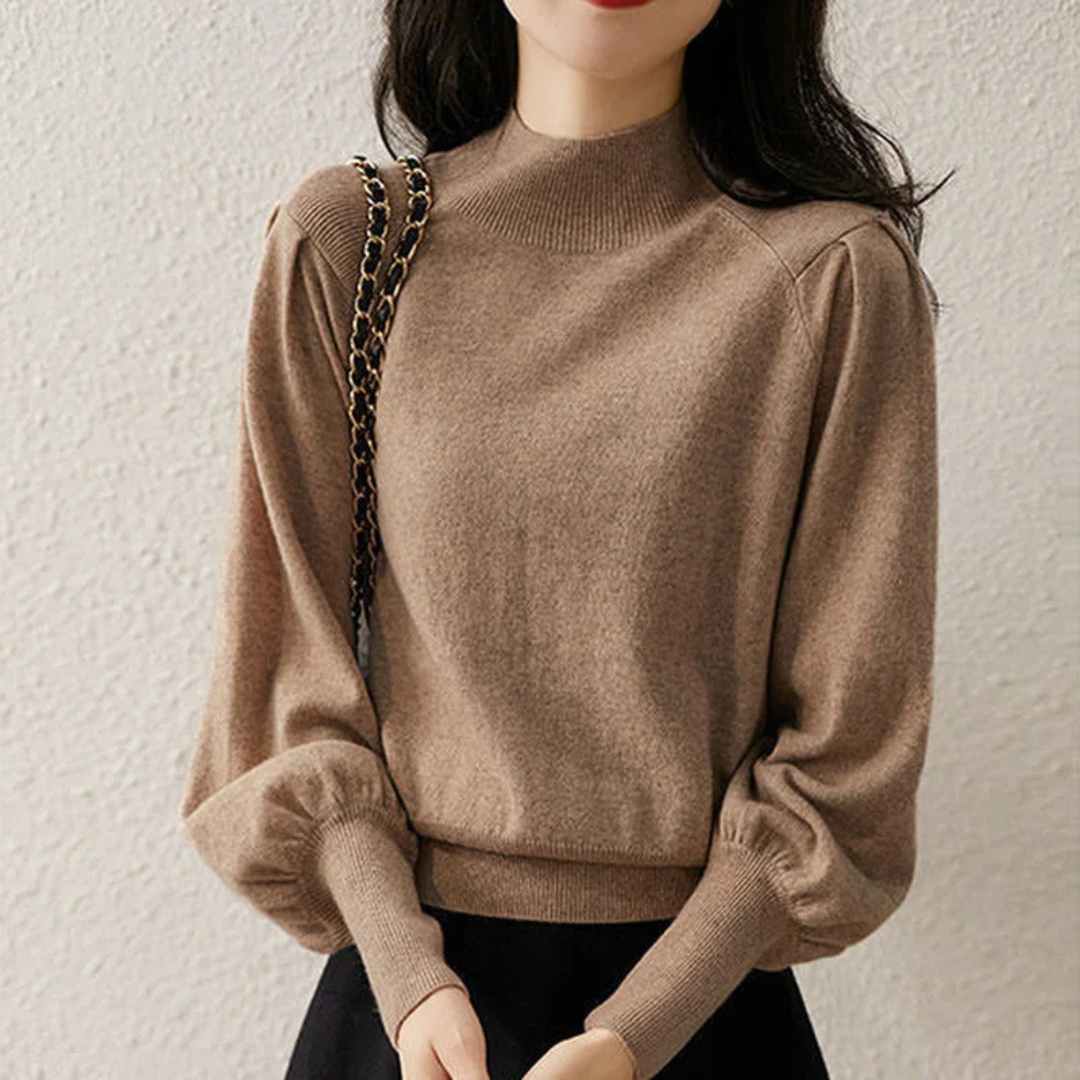 Jens | Damen-Puffärmel-Pullover