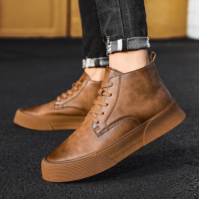 Gerlof - Robuste Und Modische Lederstiefel