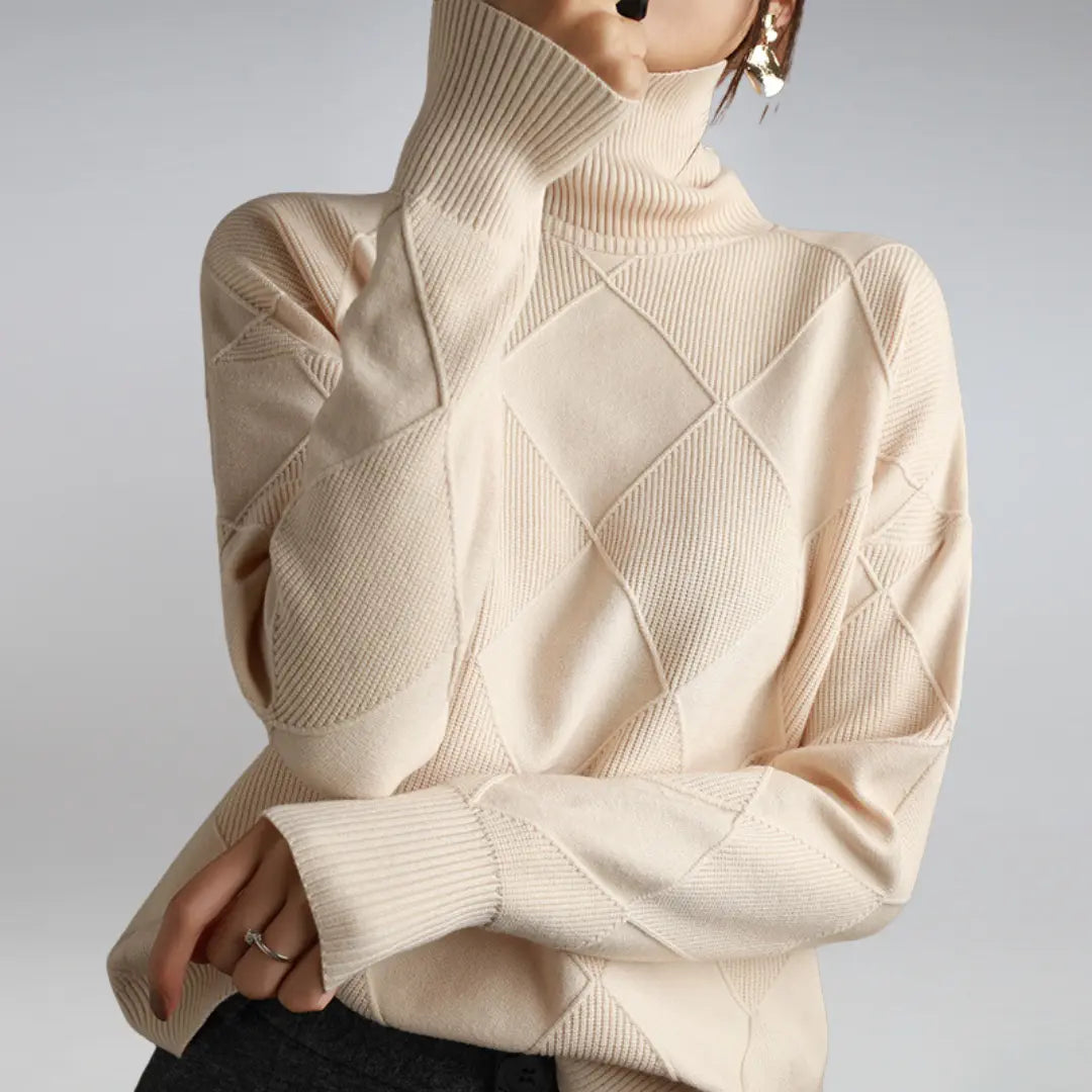 Winter Rollkragenpullover für Damen