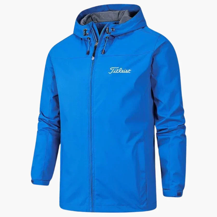 Wasserdichte Regenjacke Herren Atmungsaktiv Polyester