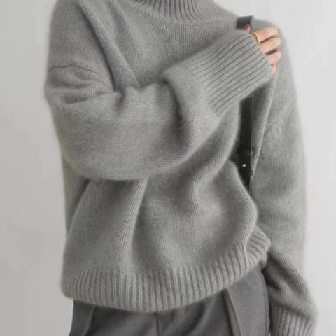 Zenida | Damen Stylische Rollkragen Pullover | Winter