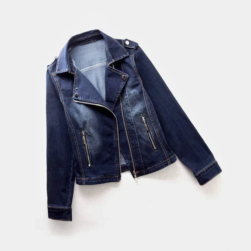 Adalynn - Klassische Herbst Jeansjacke für Damen