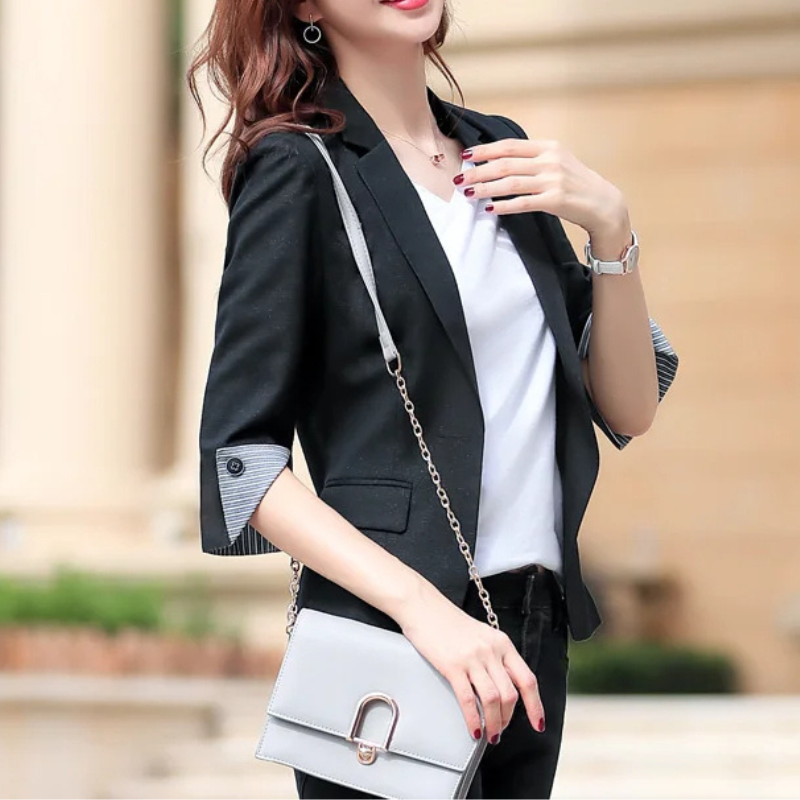 Sophie - Stilvolle und Schicke Frühling Blazer mit 3/4-Ärmeln für Damen