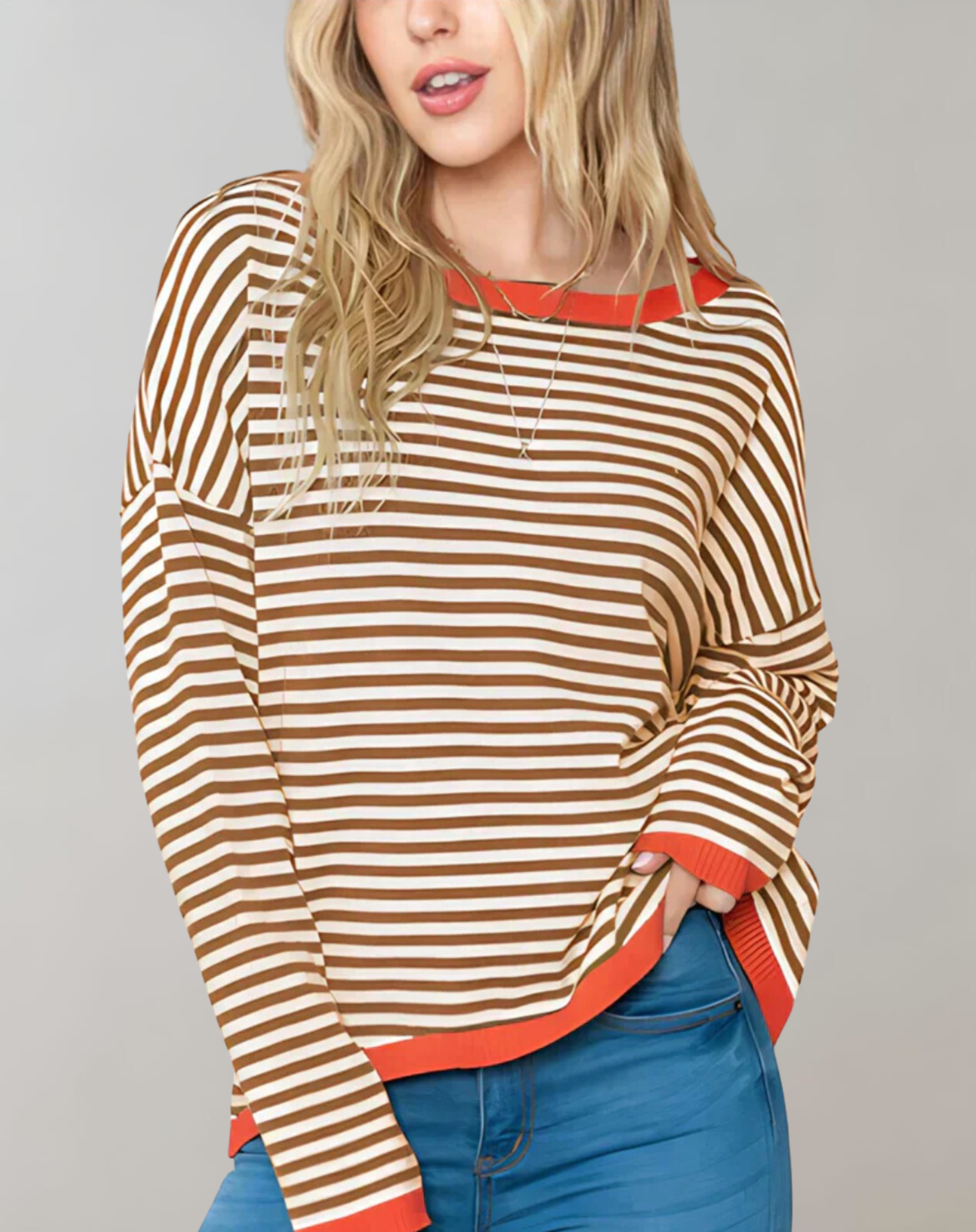 Mikaela™ - Gestreifter Pullover