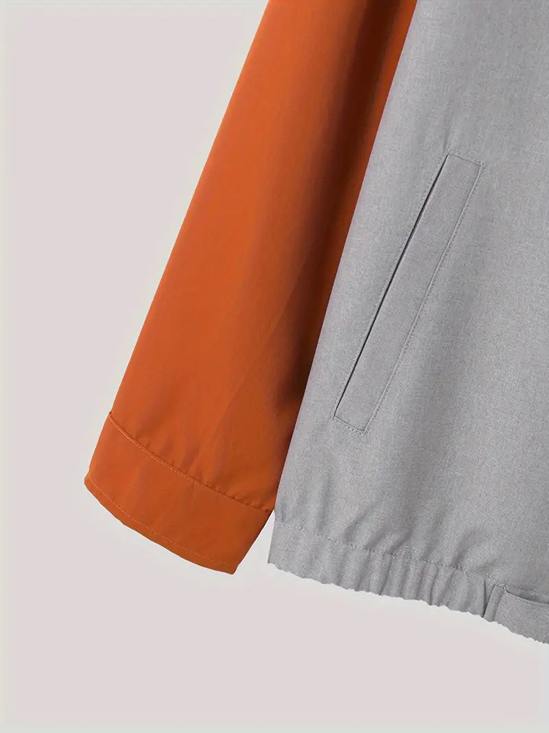 Jason – lässige colorblock-jacke für herren