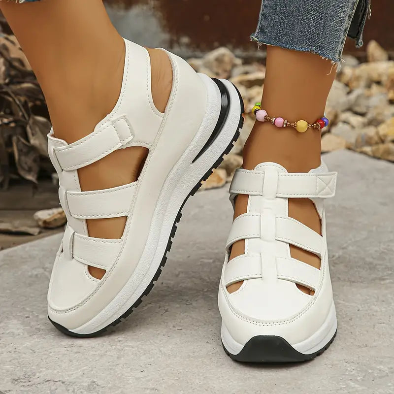 OrthoJoy™ - Orthopädische Keilabsatzsandalen