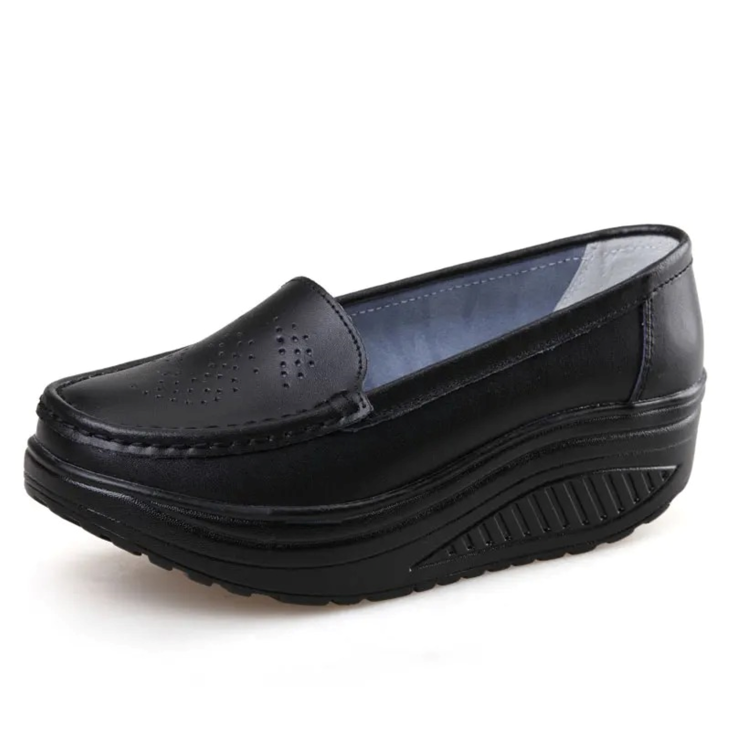 Henna – Damen-Slipper aus Leder mit hohlem Design