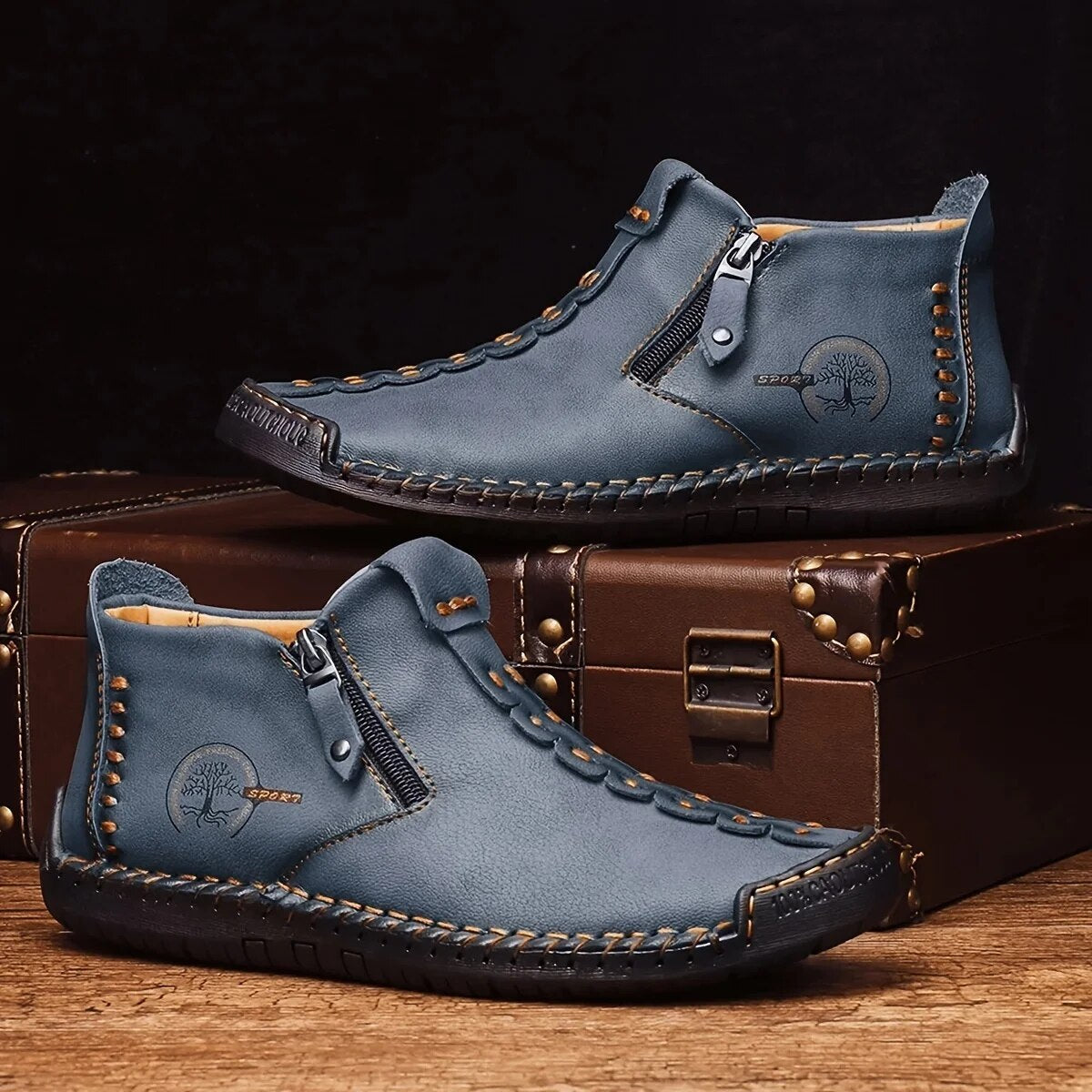 Felix - Stylische Herren Lederstiefel