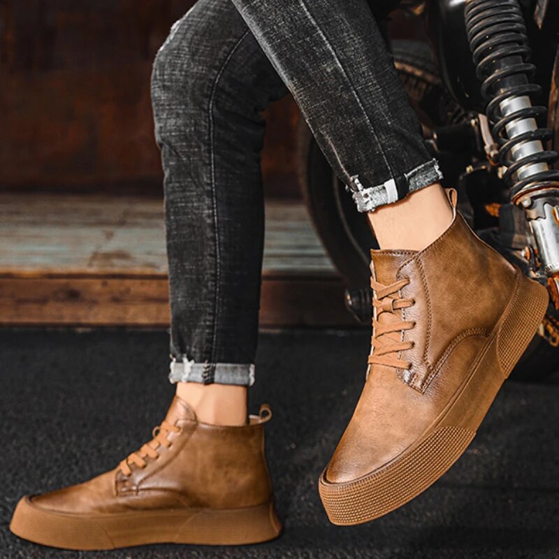 Gerlof - Robuste Und Modische Lederstiefel