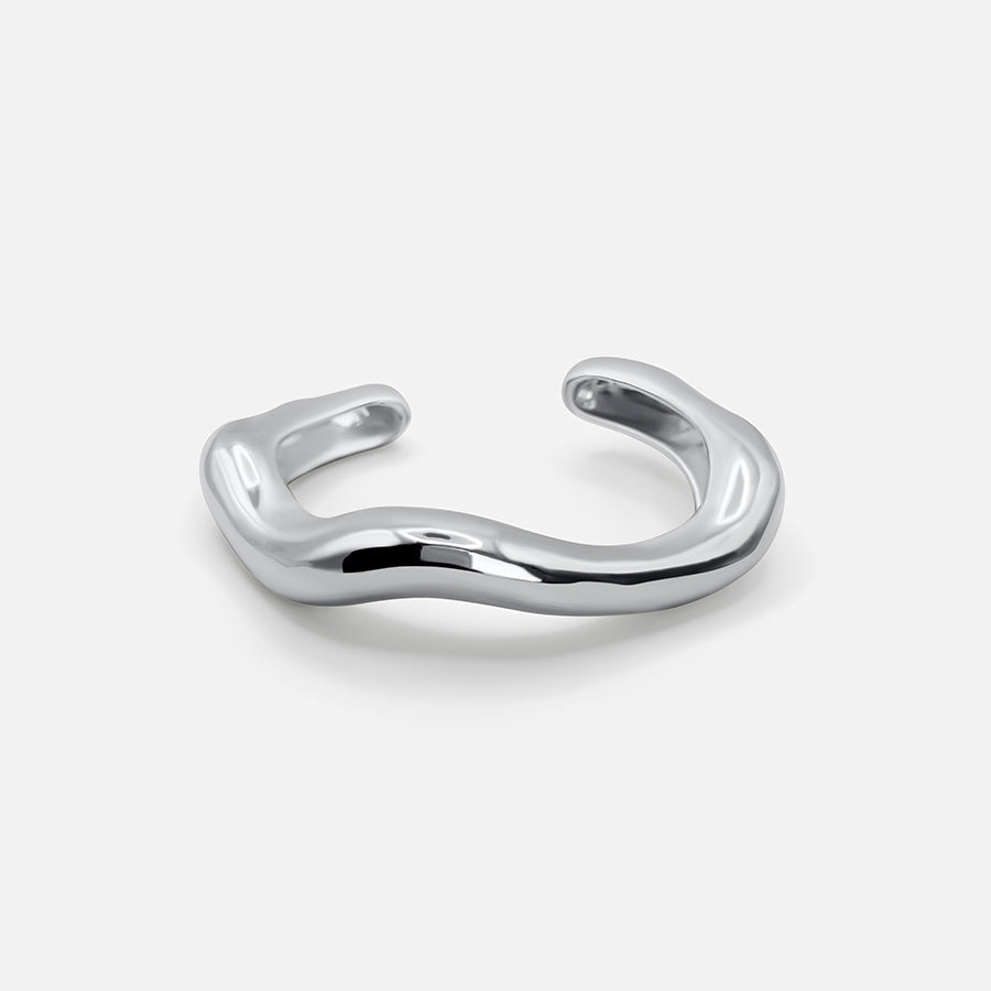 Elegantes Offenes Silber Armband – Stilvolles Highlight für deinen Look