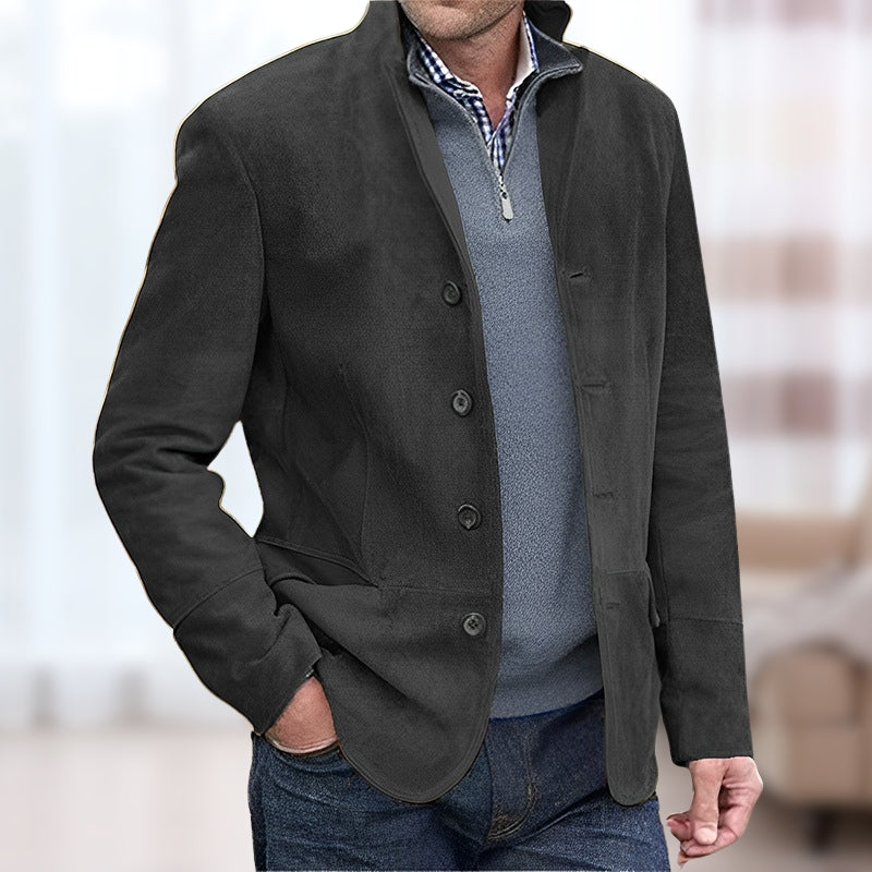 Stilvoller Wildleder-Blazer für Männer
