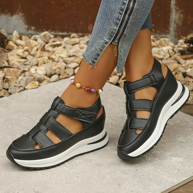 OrthoJoy™ - Orthopädische Keilabsatzsandalen