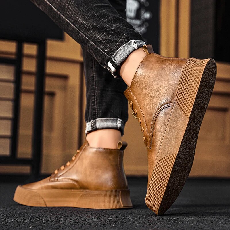 Gerlof - Robuste Und Modische Lederstiefel