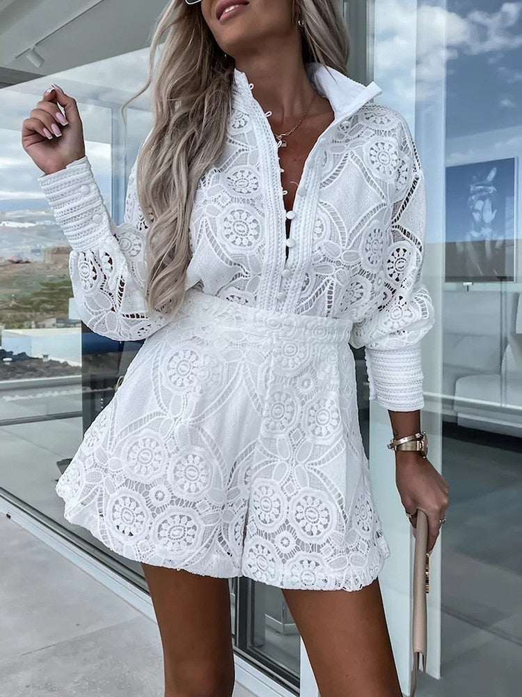 Vivian | boho lace set
