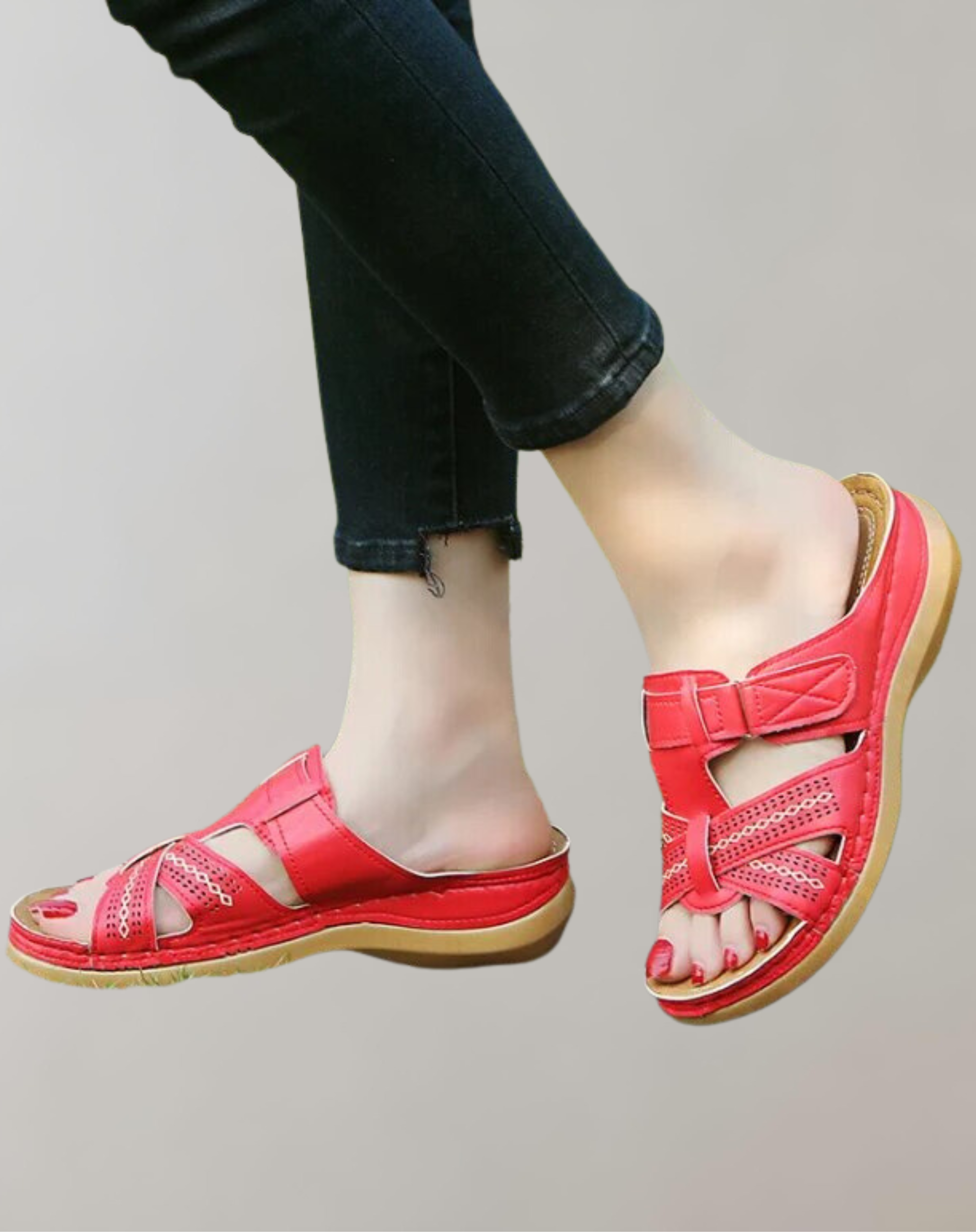 Reanalou - Damen-Freizeitsandalen