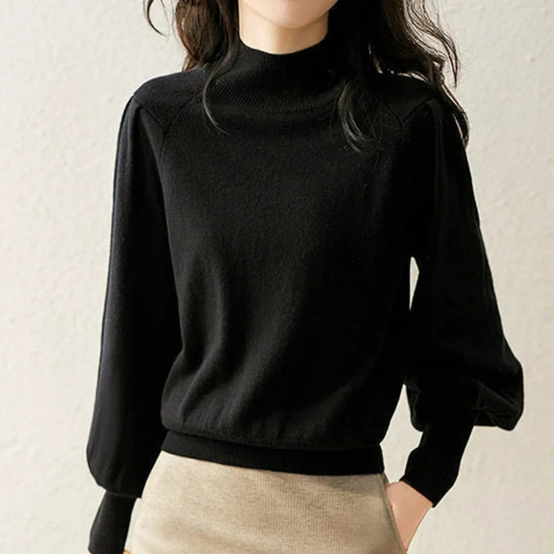 Jens | Damen-Puffärmel-Pullover