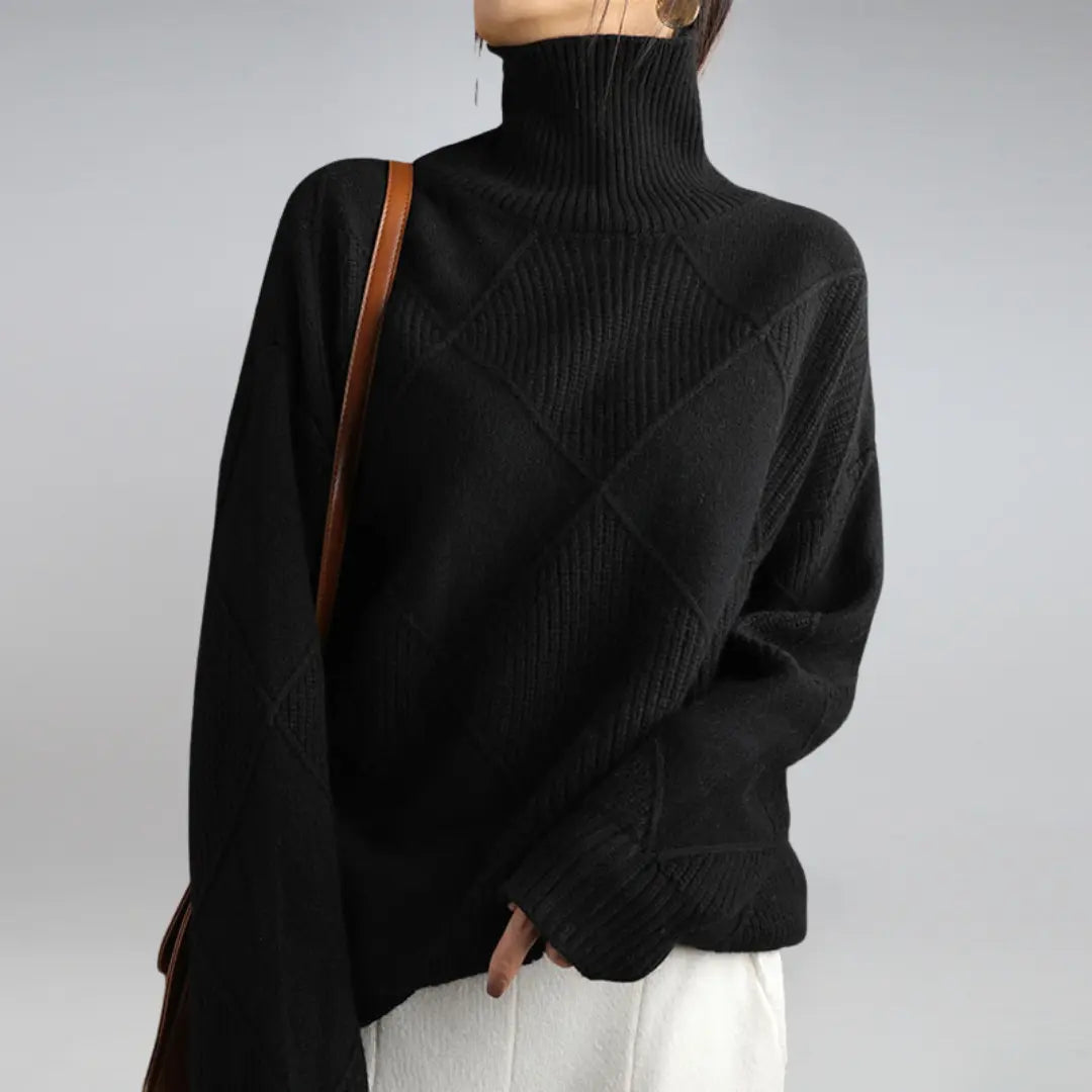 Winter Rollkragenpullover für Damen