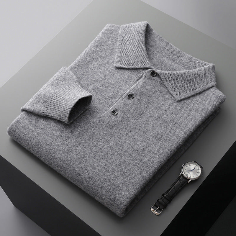 Eckhart | Poloshirt aus Kaschmir