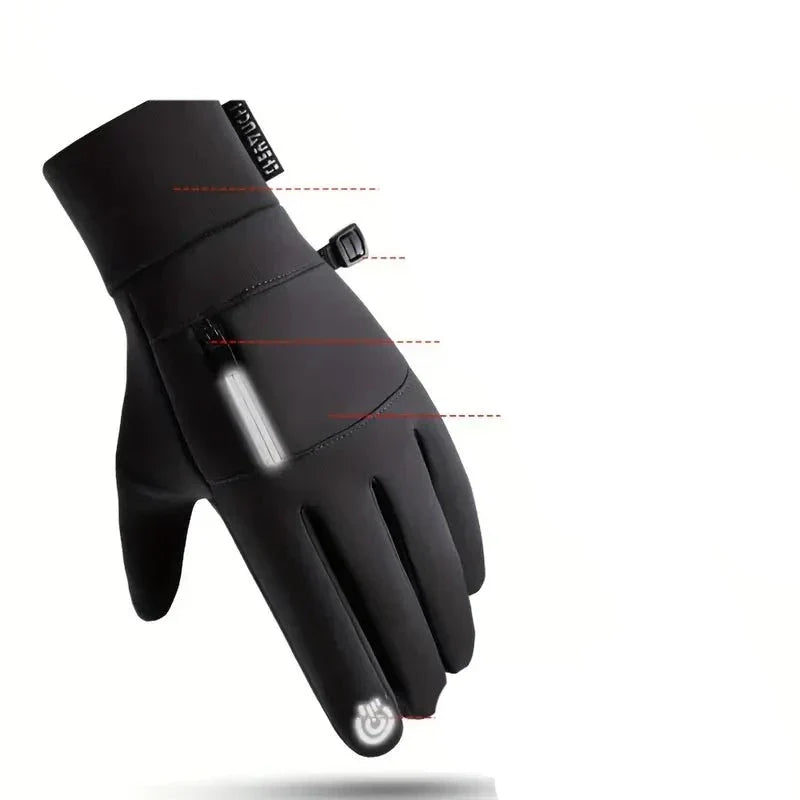 Bastian | Wasserdichte Touchscreen-Handschuhe für Herren | Griff und Stil für Outdoor-Abenteuer