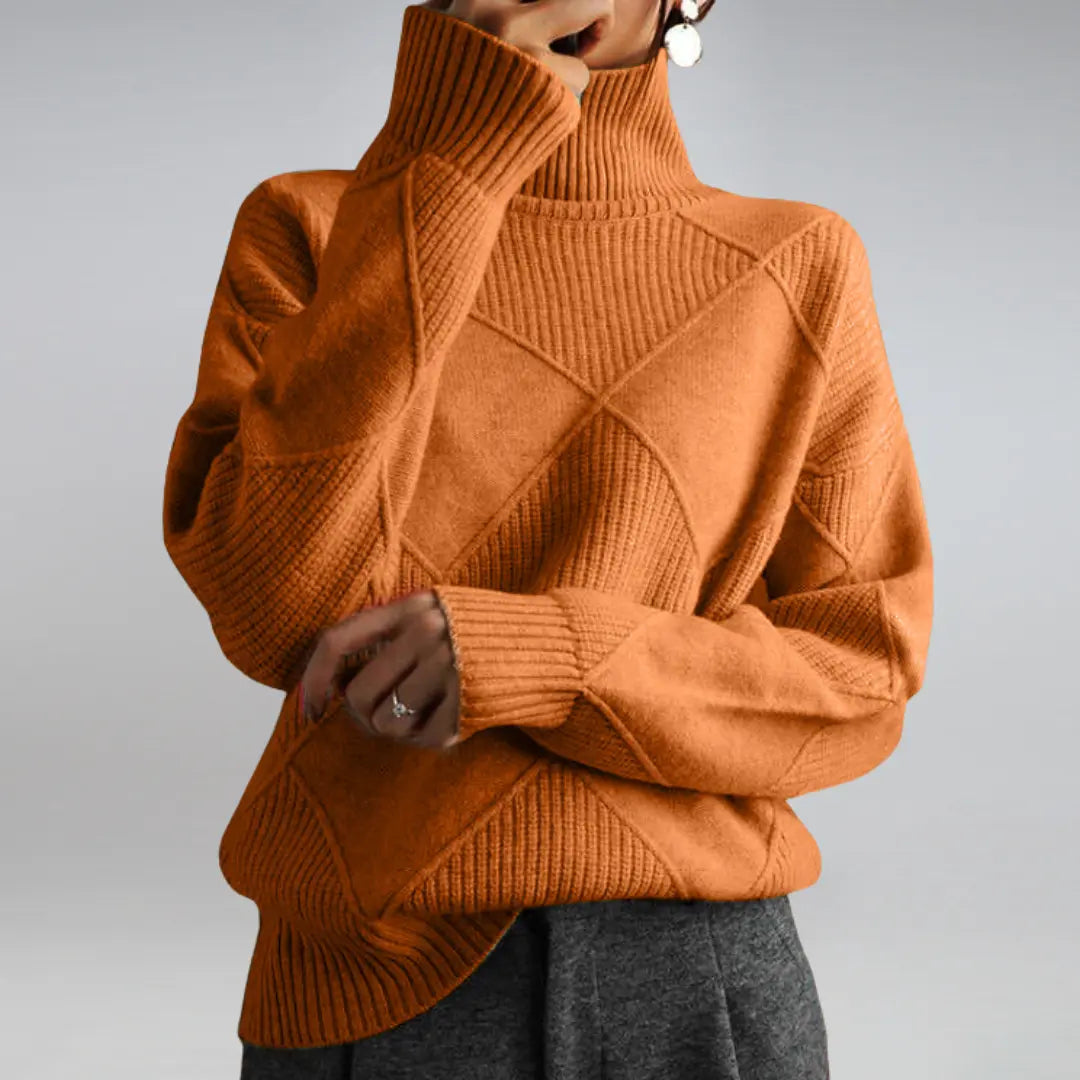 Winter Rollkragenpullover für Damen