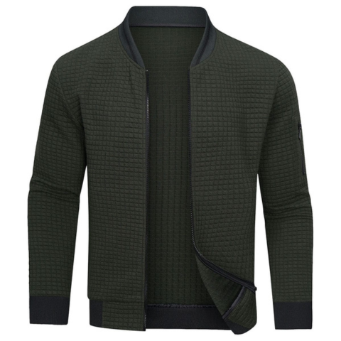 Baron | Herren Stepp Bomber Jacke | Reißverschluss