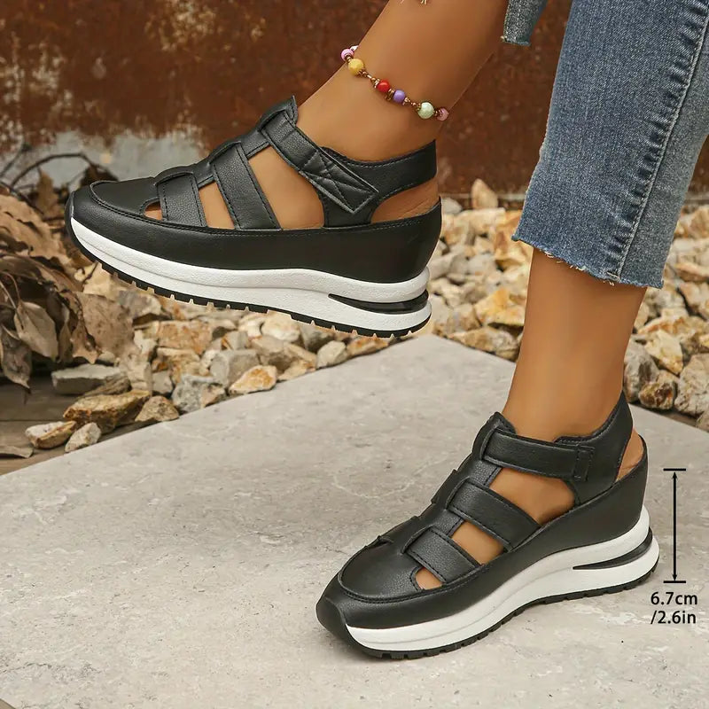 OrthoJoy™ - Orthopädische Keilabsatzsandalen