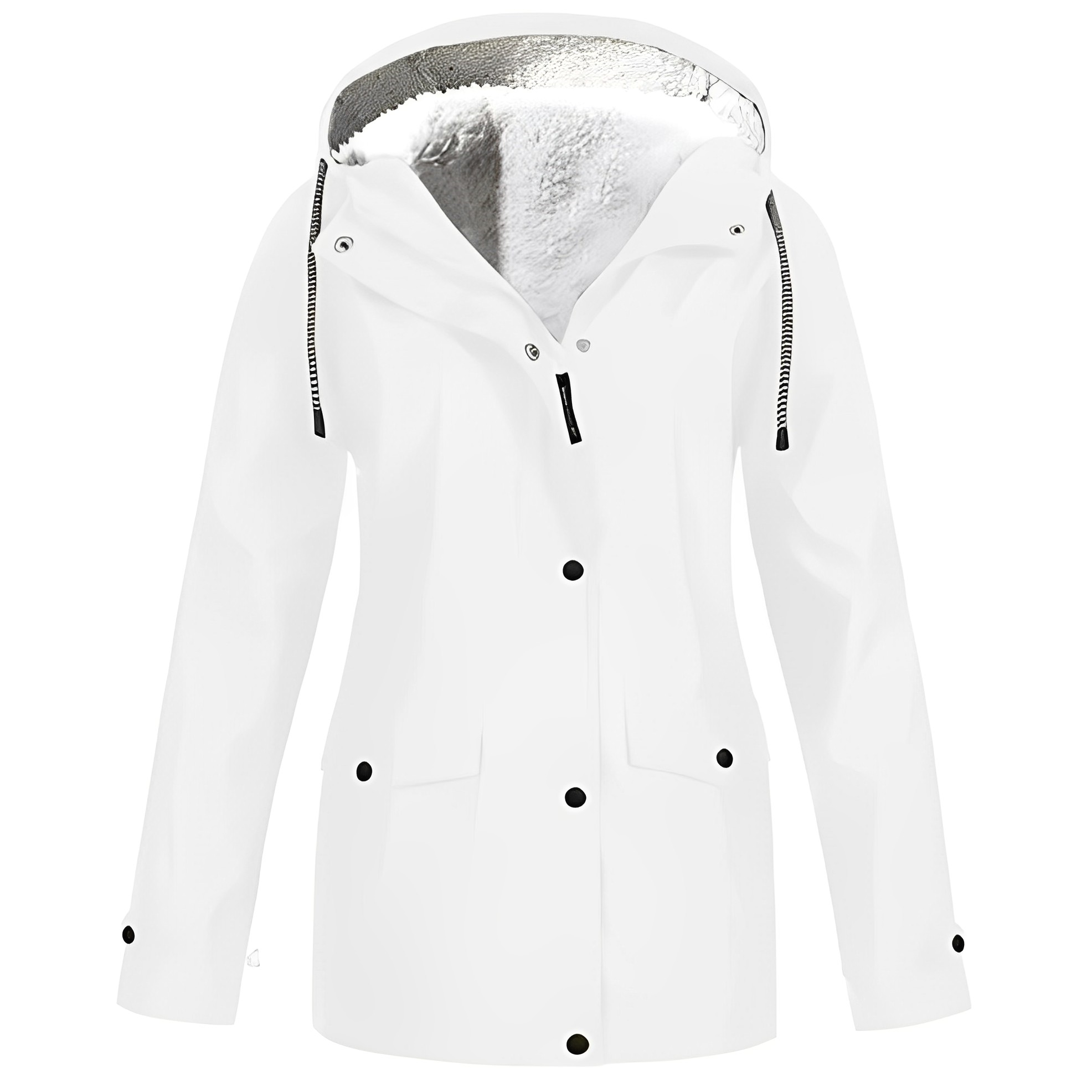 Laura | Stylische Fleece gefütterte Wärme Damenjacke