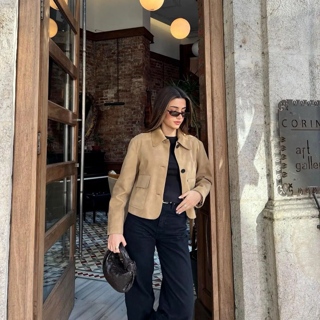 Orlanda – Vielseitige Khaki-Jacke