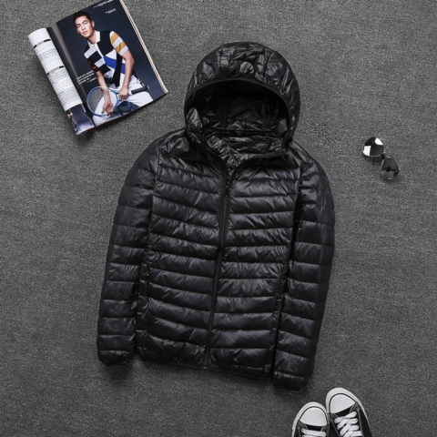 Henrico | Herren Winter Kapuzen-Pufferjacke | Leichtgewicht