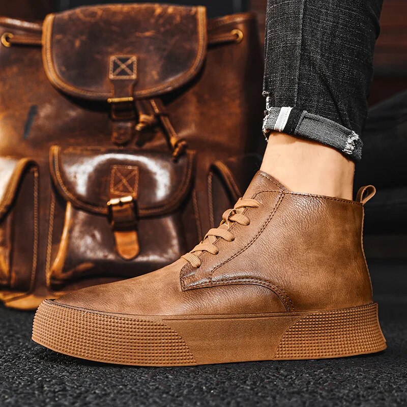 Gerlof - Robuste Und Modische Lederstiefel