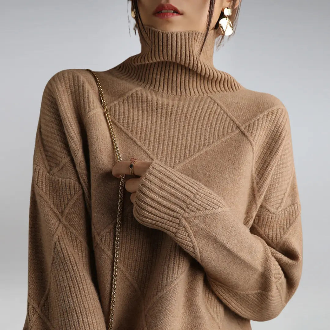 Winter Rollkragenpullover für Damen