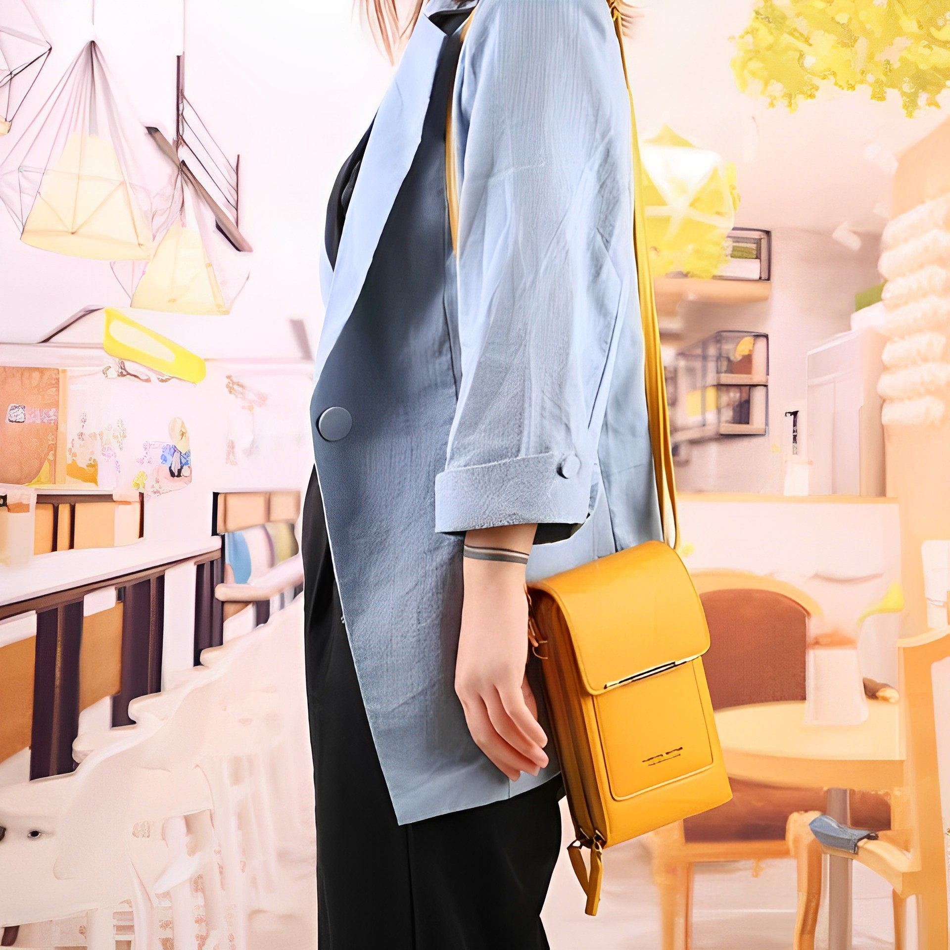 Bryn - Kleine Crossbody-Handytasche