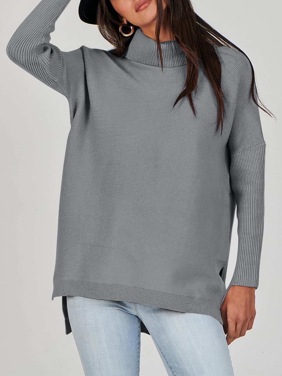 Bea™ - hochkragen Strickpullover