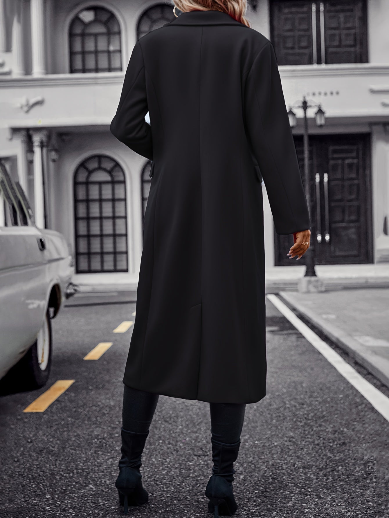 Jade - Schicker Herbst-/Winter-Doppellagiger Mantel für Damen