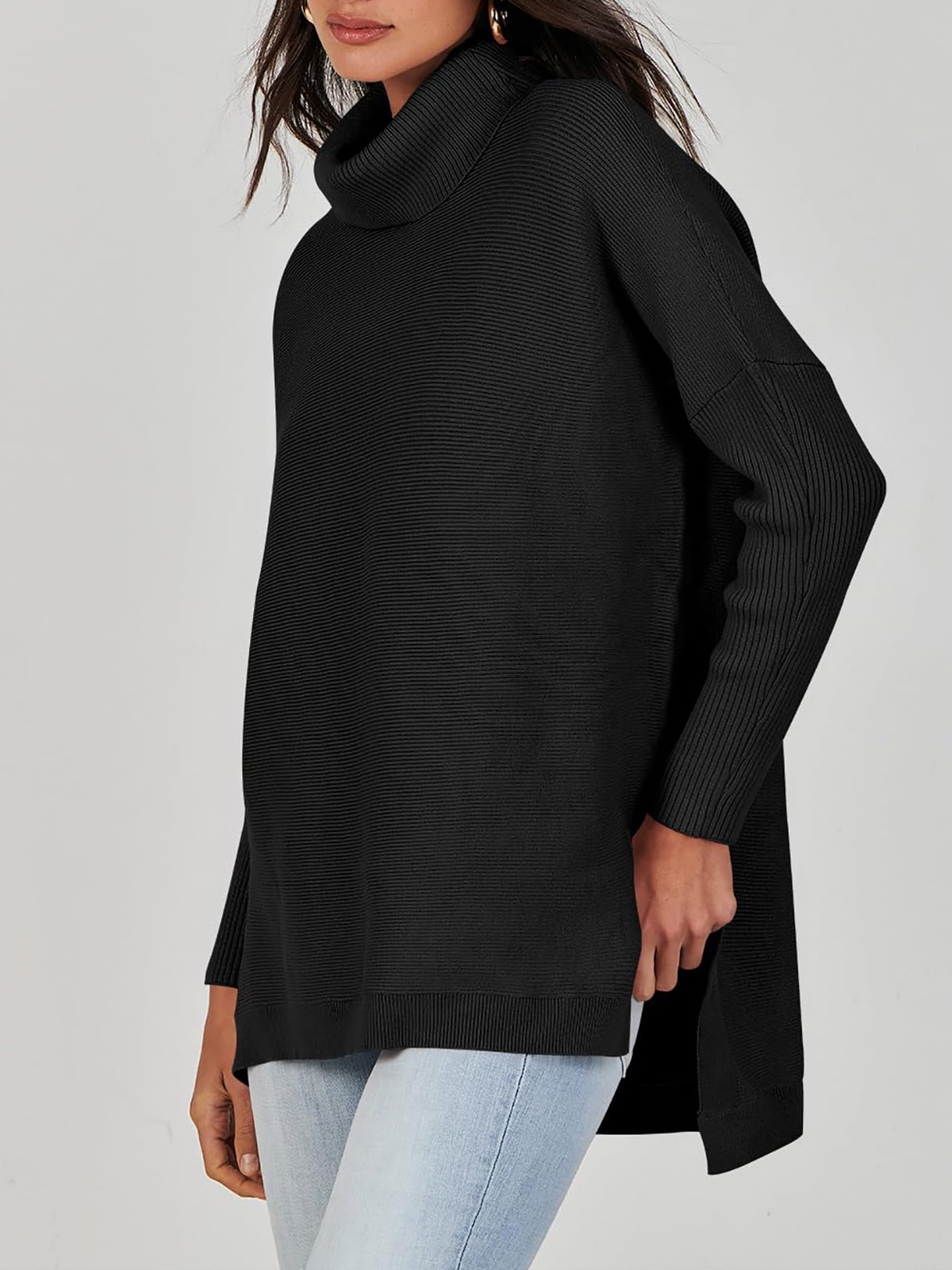 Bea™ - hochkragen Strickpullover
